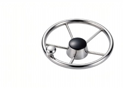 5-Spoke Stainless Steel Steering Wheel