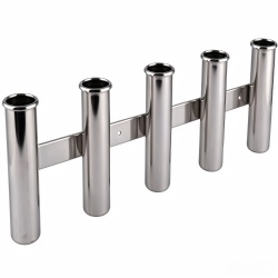5-Tube Stainless Steel Rod Holder