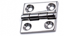 Polished Square Casting Hinge
