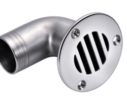One-Piece 90° Cockpit Drain